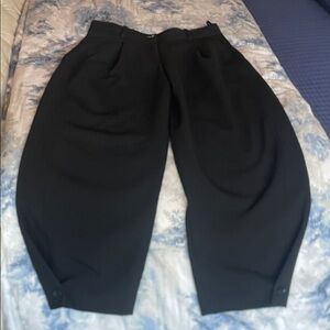 Zara barrel Black Trousers
